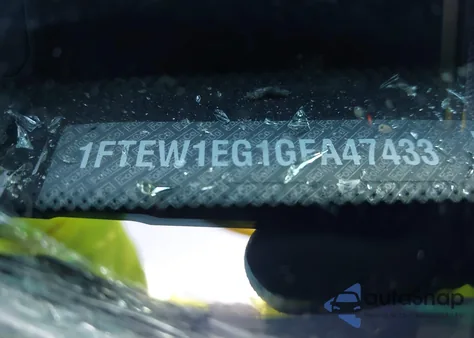 2016 Ford F150 Supercrew from USA, damaged, VIN 1FTEW1EG1GFA47433